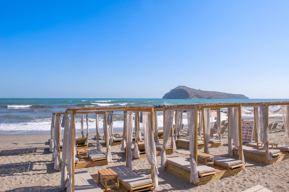 The Noverian Antama Organic Beach Resort Chania with Outdoor Heated Pool — Beach in Chania