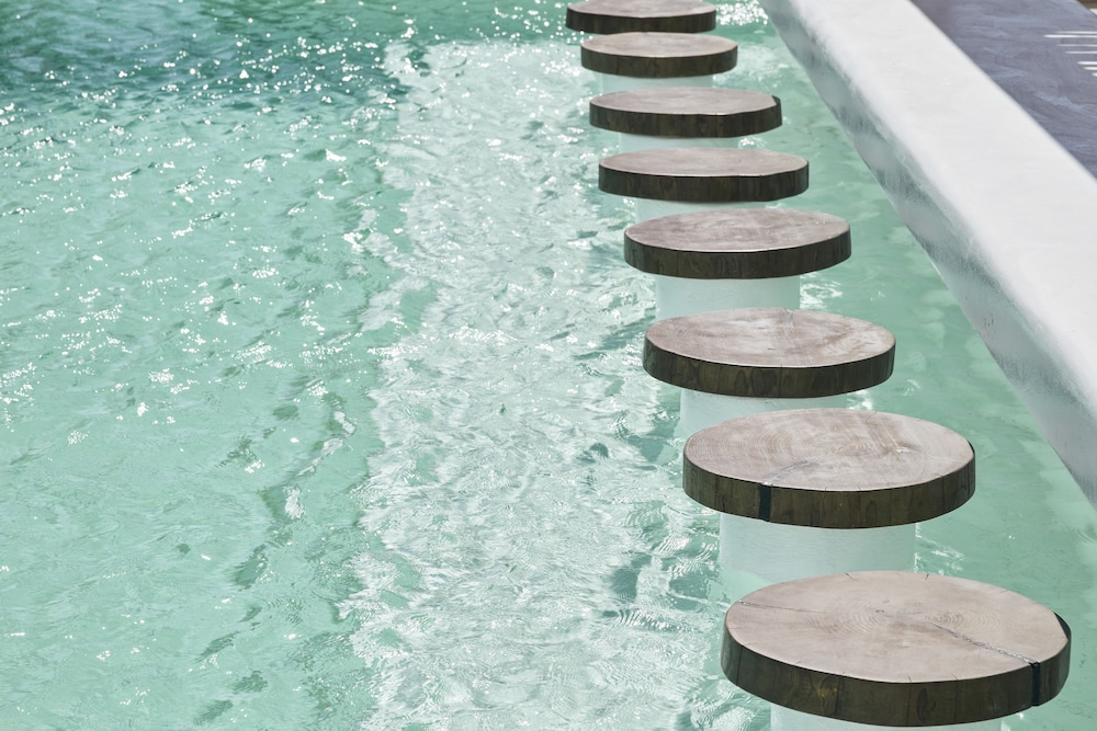 Nikki Beach Resort & Spa Santorini — Swimming pool in Kamari, South Aegean
