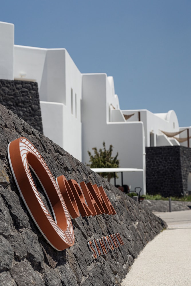 Orama Hotel & Spa — Hotel building in Karterados, South Aegean