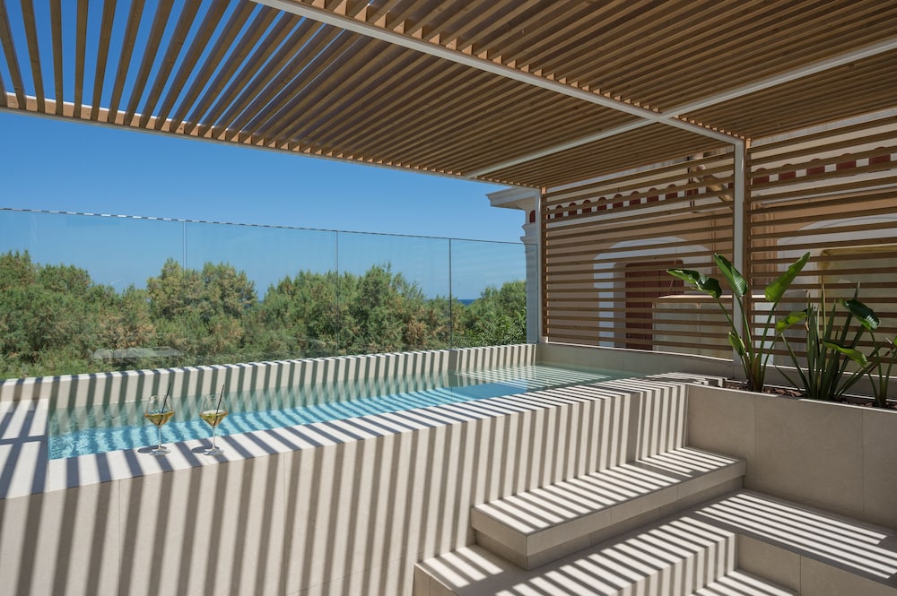 SanSal Boutique Hotel – Adults & Children 11+ — Swimming pool in Chania