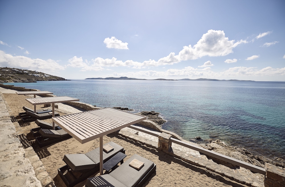 Amazon Mykonos Resort & Spa — Beach in Ornos, South Aegean