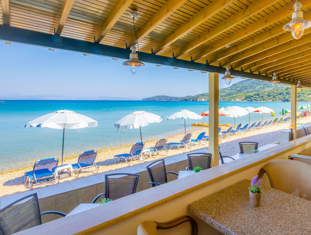 Hotel Rossis — Beach in Moraitika, Ionian Islands