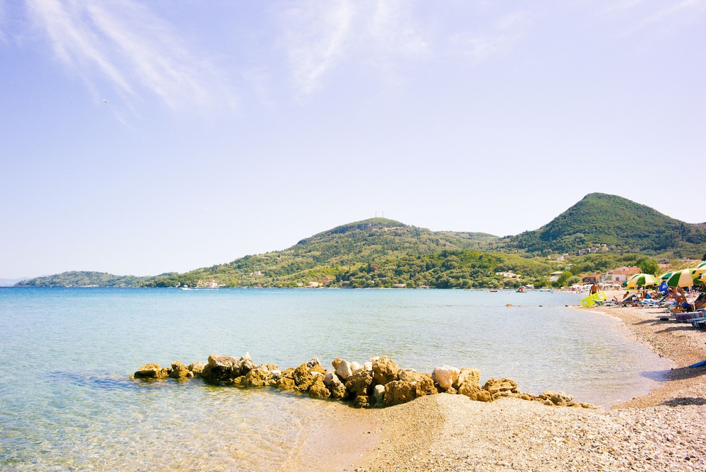 Hotel Rossis — Beach in Moraitika, Ionian Islands