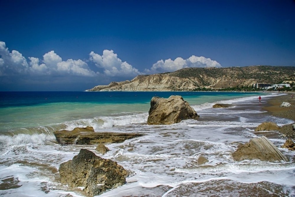 Hylatio Tourist Village — Beach in Pissouri, Limassol Region