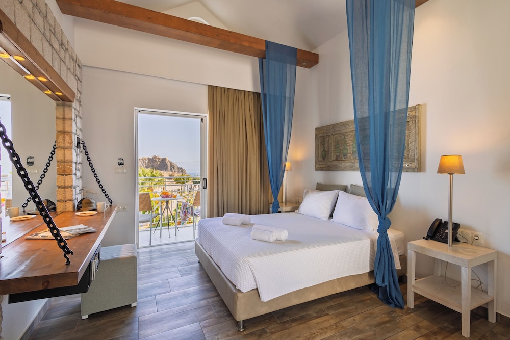 Lindos View Hotel — Hotel rooms in Lindos, South Aegean