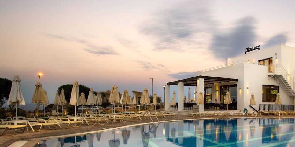 Lindos View Hotel — Swimming pool in Lindos, South Aegean