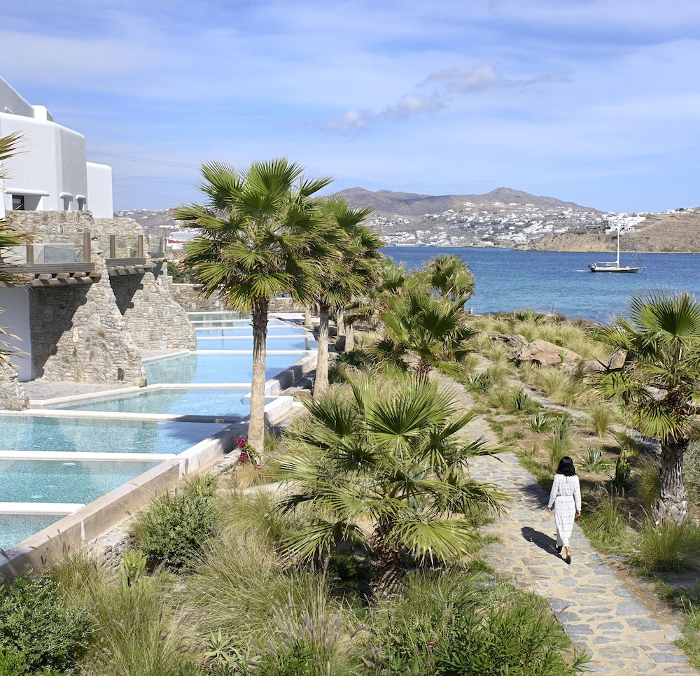 Aeonic Suites and Spa — Swimming pool in Ornos, South Aegean