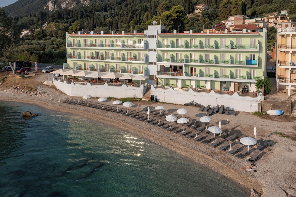Corfu Maris Hotel — Beach in Benitses, Ionian Islands
