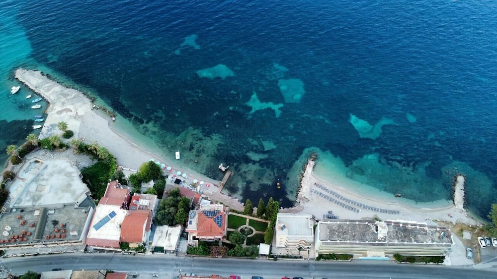 Corfu Maris Hotel — Beach in Benitses, Ionian Islands