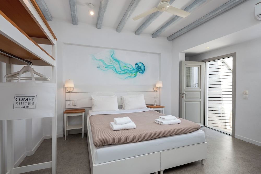 Lindos Comfy Suites — Hotel rooms in Lindos, South Aegean