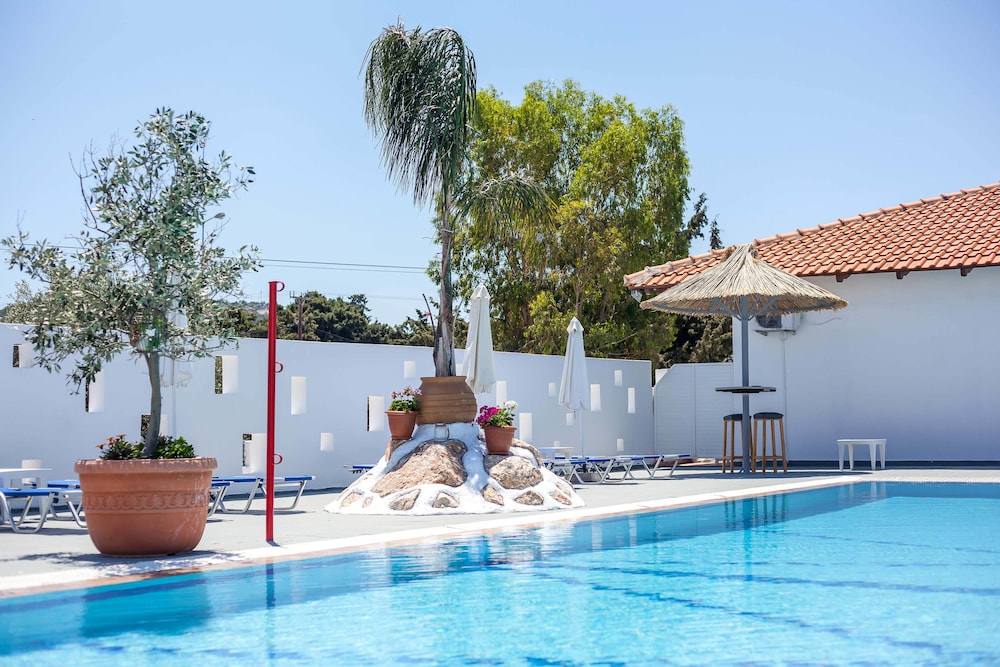 Tinas Plus Hotel — Swimming pool in Faliraki, South Aegean