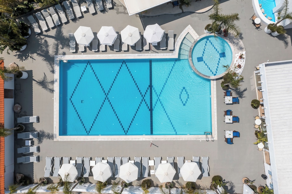 Tinas Plus Hotel — Swimming pool in Faliraki, South Aegean