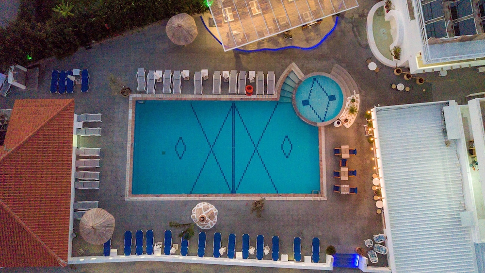 Tinas Plus Hotel — Swimming pool in Faliraki, South Aegean
