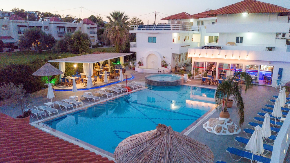Tinas Plus Hotel — Swimming pool in Faliraki, South Aegean