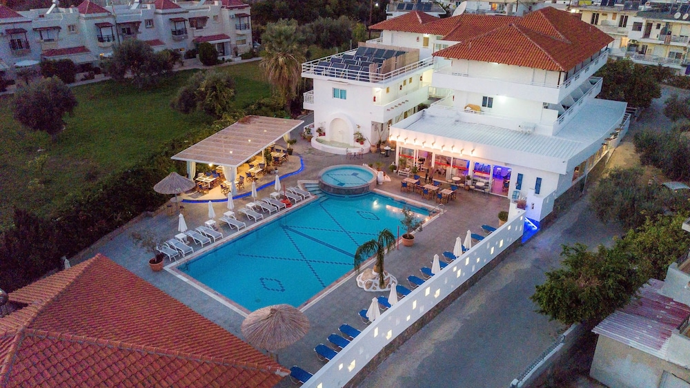 Tinas Plus Hotel — Swimming pool in Faliraki, South Aegean