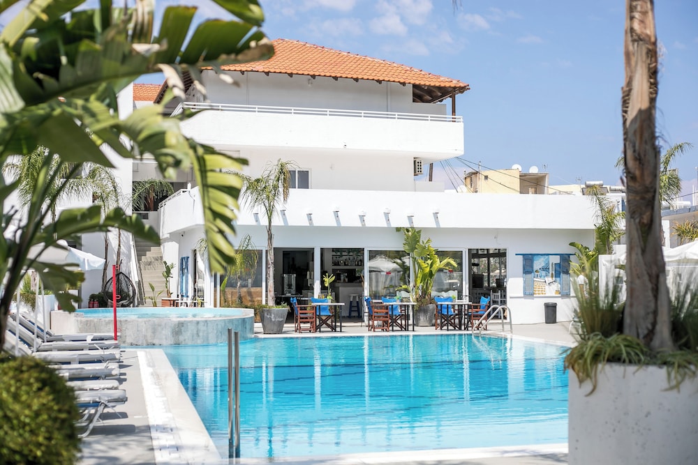 Tinas Plus Hotel — Swimming pool in Faliraki, South Aegean