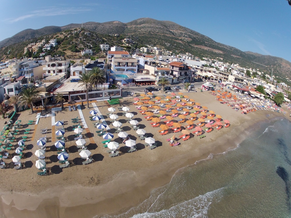Eleni Beach Hotel — Beach in Stalida