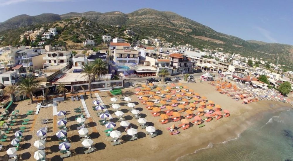 Eleni Beach Hotel — Beach in Stalida