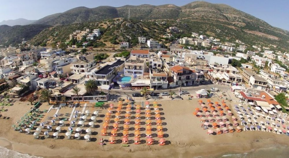 Eleni Beach Hotel — Beach in Stalida