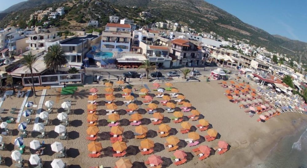 Eleni Beach Hotel — Beach in Stalida