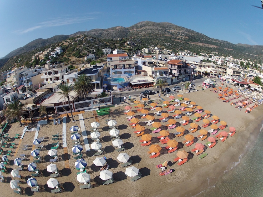 Eleni Beach Hotel — Beach in Stalida