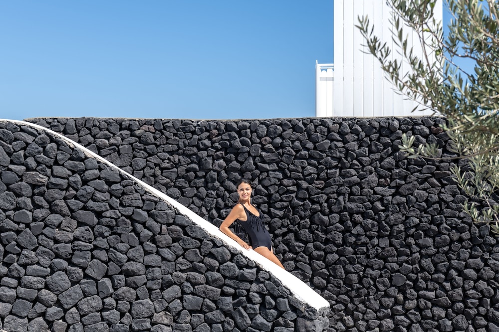 Santa Irina Luxury Sunny Lofts — Beach in Aghios Georgios (Santorini), South Aegean