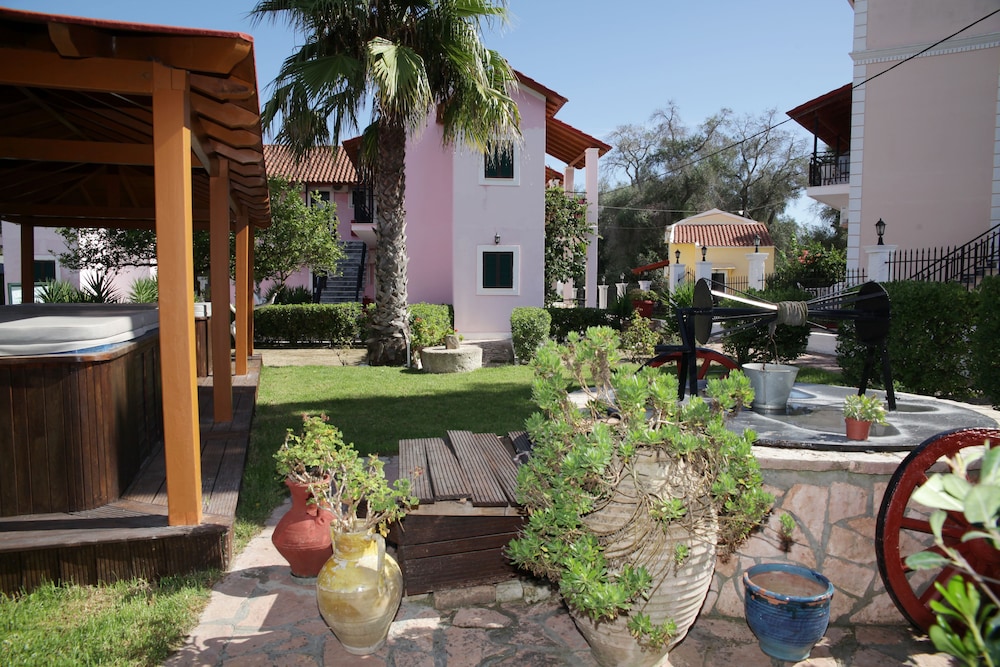 Oula maisonettes — View in Lefkimmi (Corfu), Ionian Islands