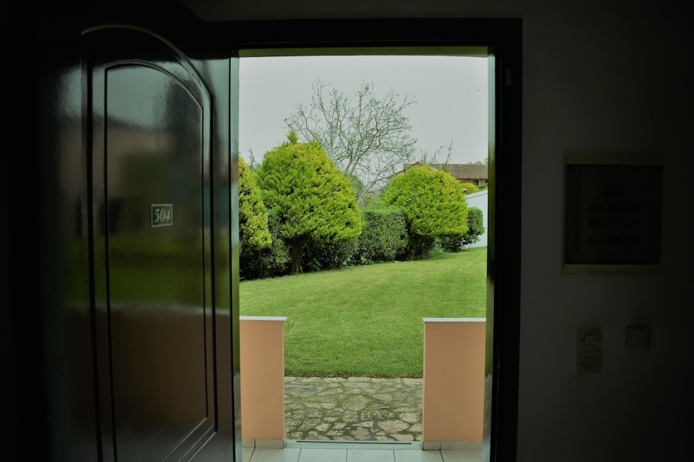 Oula maisonettes — View in Lefkimmi (Corfu), Ionian Islands