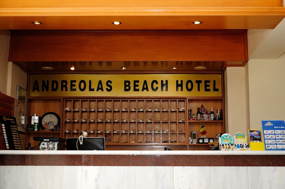 Andreolas Beach Hotel — Hotel building in Laganas, Ionian Islands