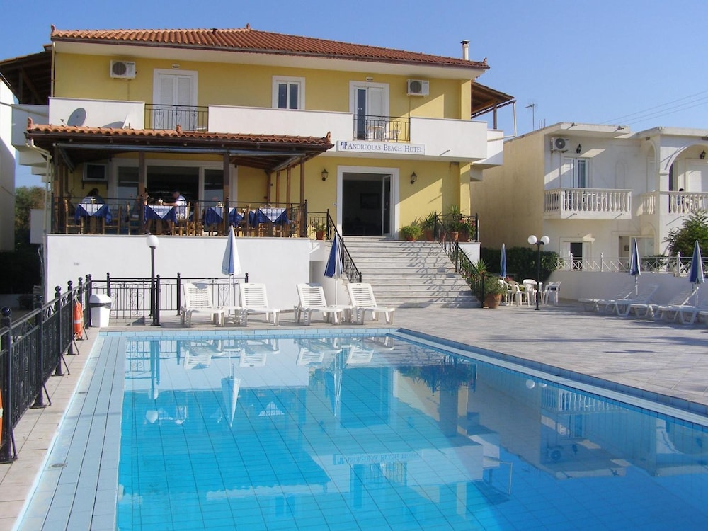 Andreolas Beach Hotel — Swimming pool in Laganas, Ionian Islands