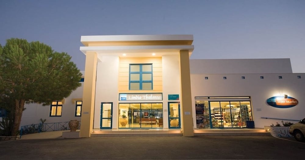 Lindia Thalassa Resort — Hotel building in Pefkos, South Aegean