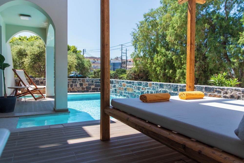 Malena Hotel & Suites - Adults Only by Omilos Hotels — Swimming pool in Gazi