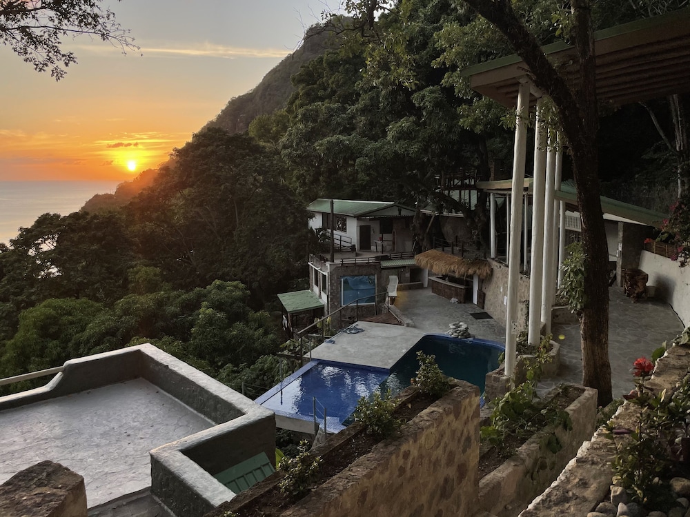 Green Fig Resort & Spa — Swimming pool in Soufriere