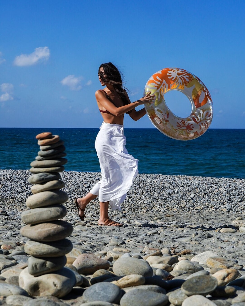 Maleme Mare Beach Resort Hotel — Beach in Platanias