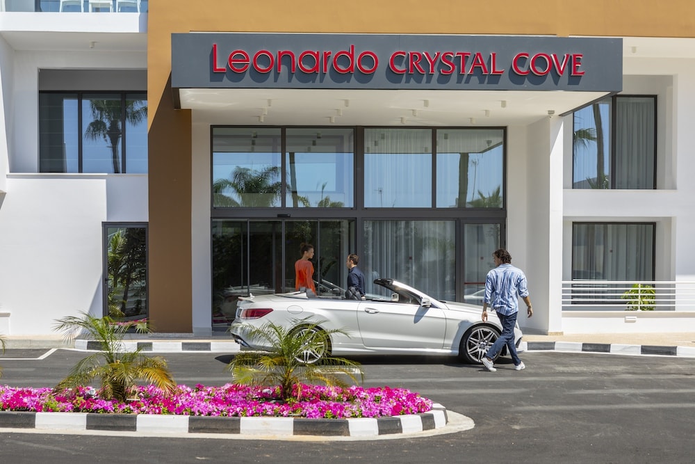 Leonardo Crystal Cove & Spa by the sea - Adults Only — Hotel building in Protaras, Famagusta Region