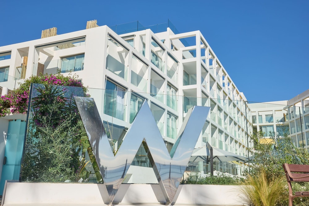 W Ibiza — Hotel building in Santa Eulalia, Balearic Islands