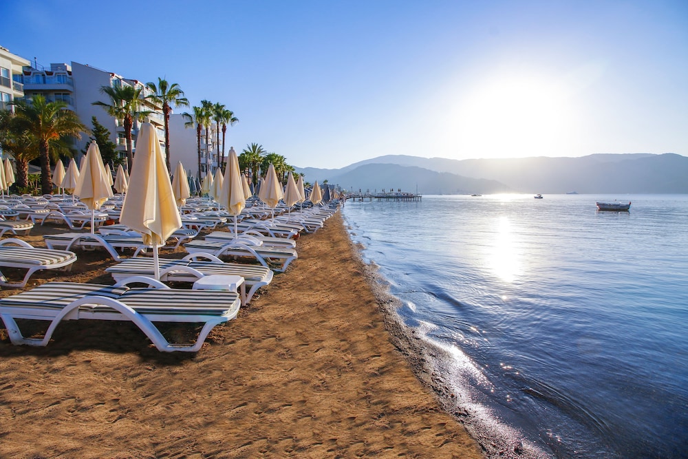 Aurasia Beach Hotel — Beach in Marmaris, Mugla