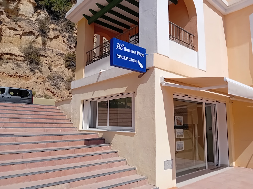 HC Burriana Playa - Apartamentos Turísticos — Hotel building in Nerja, Andalusia