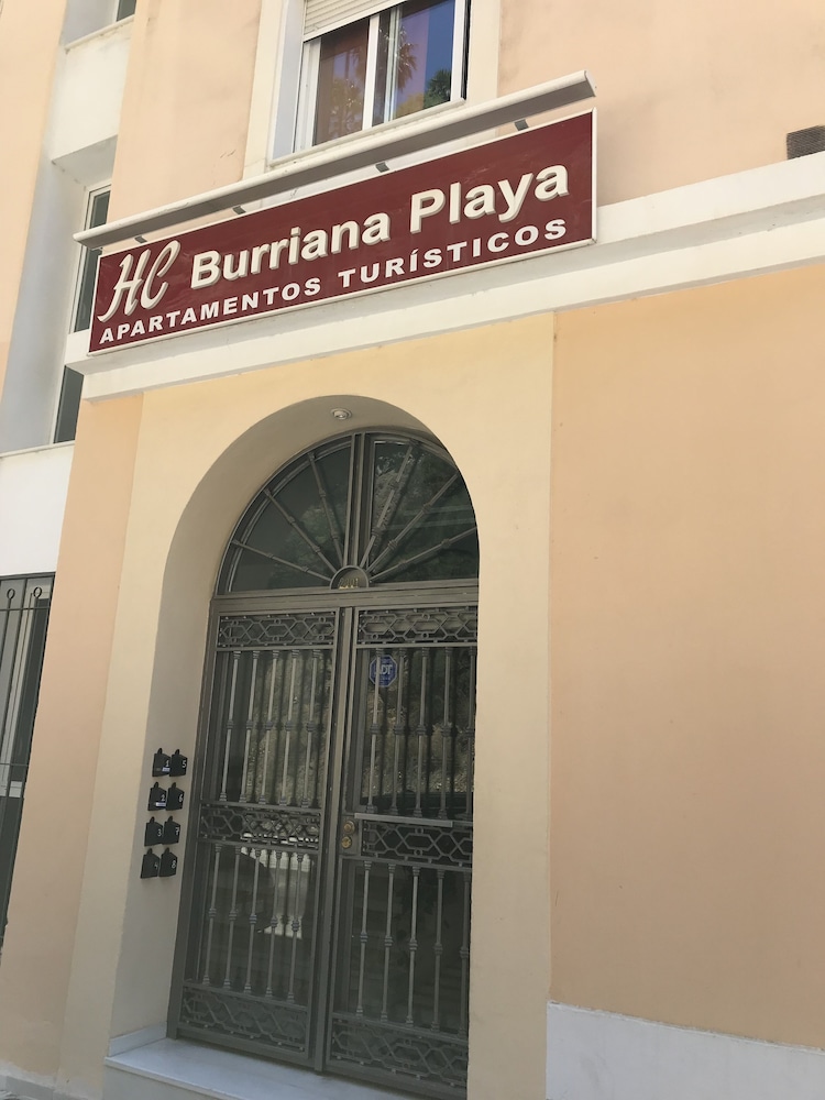 HC Burriana Playa - Apartamentos Turísticos — Hotel building in Nerja, Andalusia