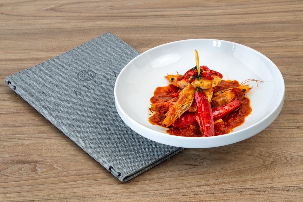 Aelia Luxury Suites — Restaurant & bars in Karterados, South Aegean