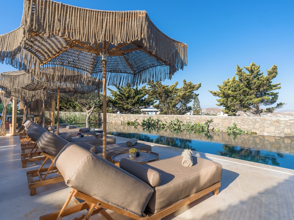 Asty Mykonos Hotel & Spa -World of One Hotel Group — Beach in Mykonos Town, South Aegean