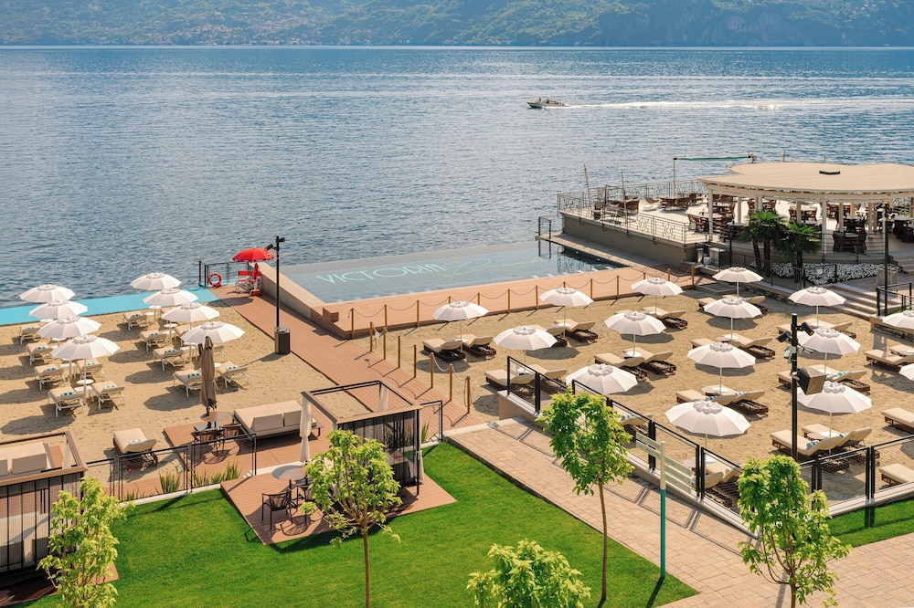 Grand Hotel Victoria Concept & Spa, by R Collection Hotels — Beach in Menaggio, Lombardy