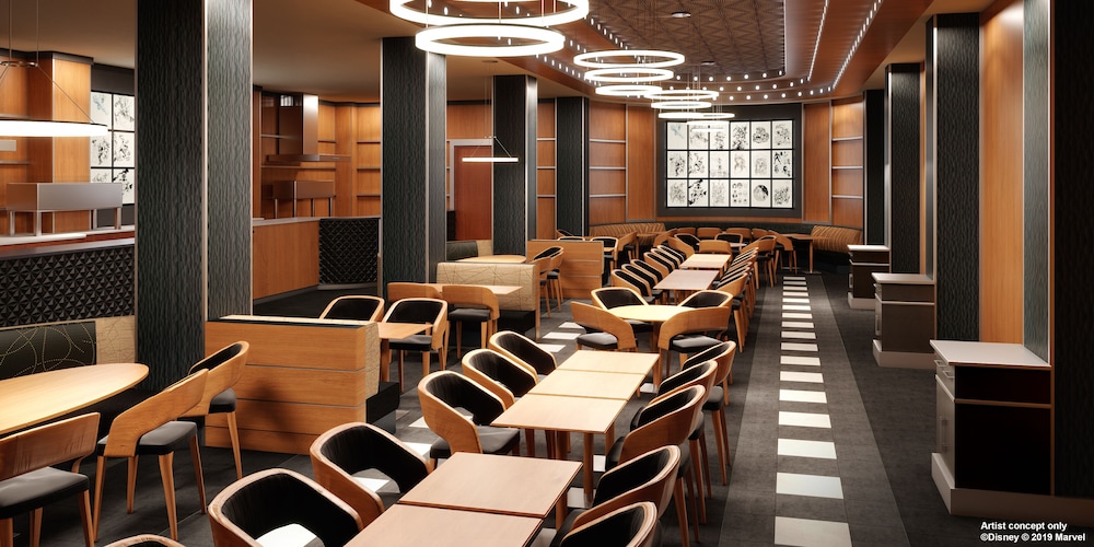 Disney Hotel New York - The Art of Marvel — Restaurant & bars in Disneyland Paris, Ile-de-France