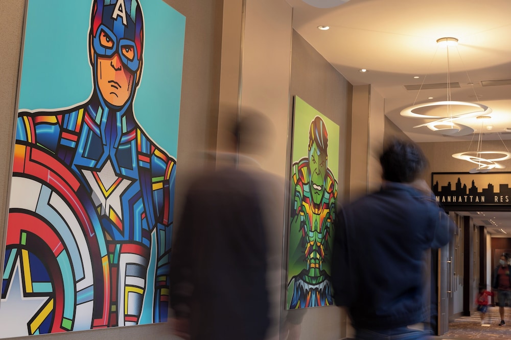 Disney Hotel New York - The Art of Marvel — Hotel building in Disneyland Paris, Ile-de-France