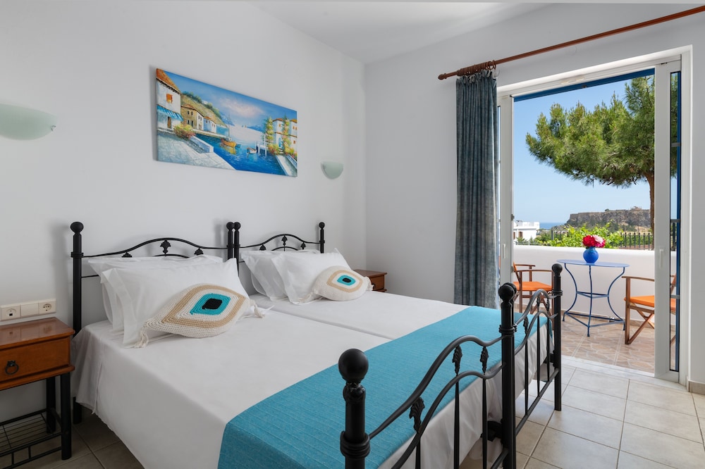 'Lindian Myth' Sea View Studios — Hotel rooms in Lindos, South Aegean