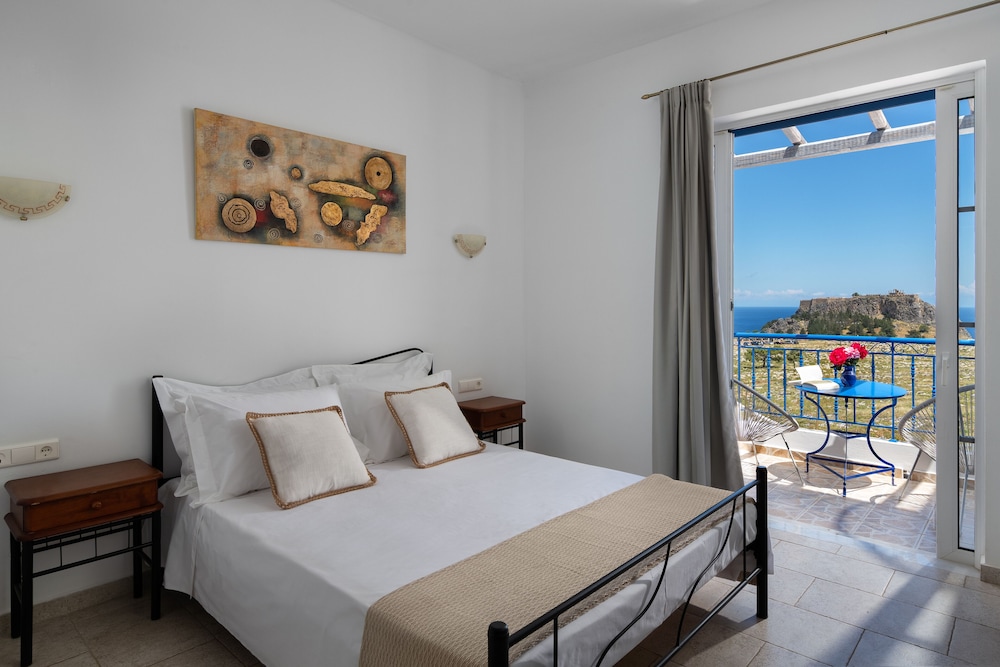 'Lindian Myth' Sea View Studios — Hotel rooms in Lindos, South Aegean
