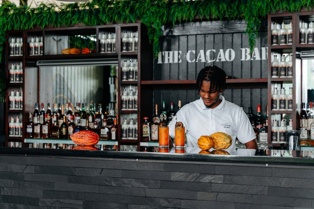 Rabot Hotel from Hotel Chocolat — Restaurant & bars in Soufriere