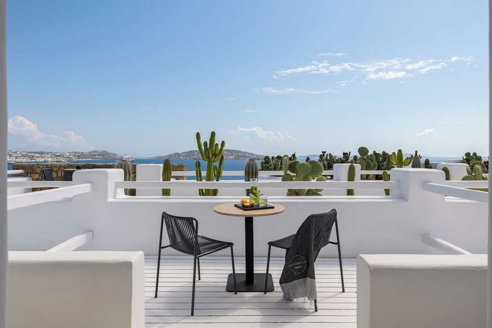 Rocabella Mykonos Hotel, a member of Design Hotels — Hotel building in Agios Stefanos, South Aegean