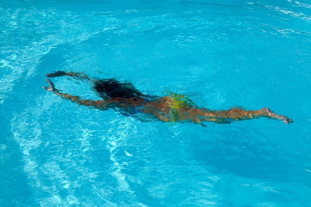 Anna Traditional Apartments — Swimming pool in Kamari, South Aegean