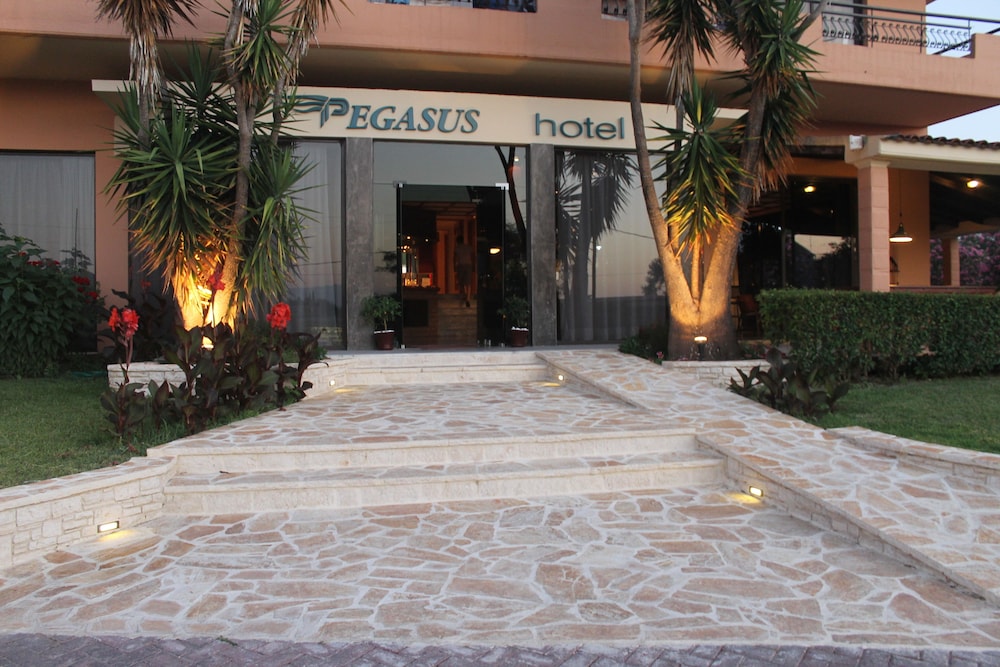 Pegasus Hotel — Hotel building in Roda, Ionian Islands